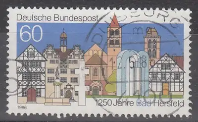 hc001.180 - Bund Mi.Nr. 1271 o, Stempel Duisburg