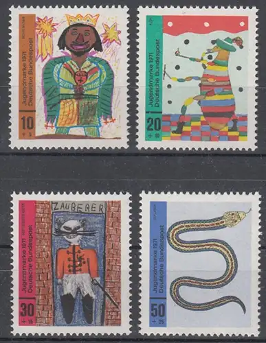 hc001.203 - Bund Mi.Nr. 660/63 **