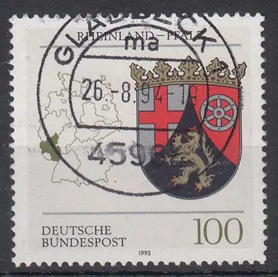 hc001.250 - Bund Mi.Nr. 1664 o, Stempel Gladbeck