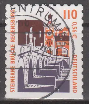 hc001.274 - Bund Mi.Nr. 2189BD o, Stempel Briefzentrum 63