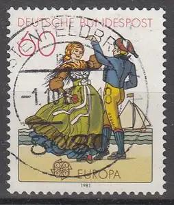 hc001.327 - Bund Mi.Nr. 1097 o, Stempel Fürstenfeldbruck