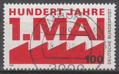 hc001.334 - Bund Mi.Nr. 1459 o, Stempel Hamburg