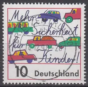 hc001.363 - Bund Mi.Nr. 1954 o, Stempel Briefzentrum 70