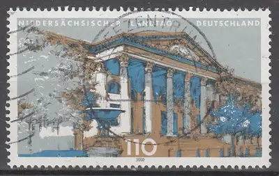 hc001.369 - Bund Mi.Nr. 2104 o, Stempel Briefzentrum 45