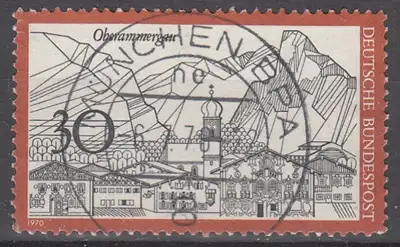 hc001.388 - Bund Mi.Nr. 622 o, Stempel München