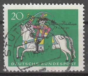 hc001.389 - Bund Mi.Nr. 623 o, Stempel Stuttgart