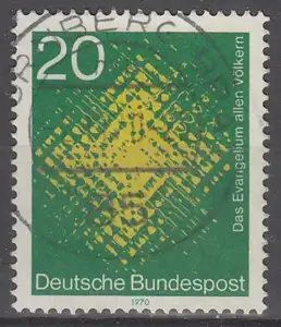 hc001.391 - Bund Mi.Nr. 647 o, Stempel Nürnberg