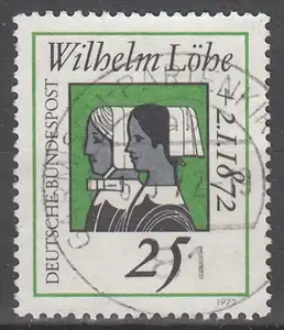 hc001.393 - Bund Mi.Nr. 710 o, Stempel Garmisch Partenkirchen