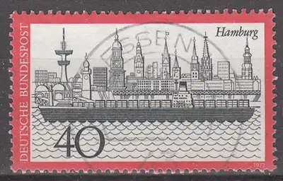 hc001.398 - Bund Mi.Nr. 761 o, Stempel Essen