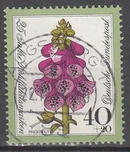 hc001.405 - Bund Mi.Nr. 819 o, Stempel Augsburg