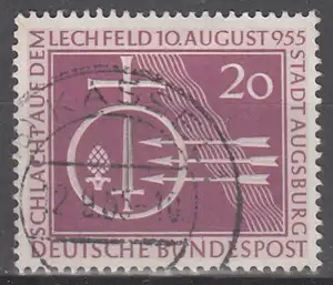 hc001.423 - Bund Mi.Nr. 216 o, Stempel Kassel