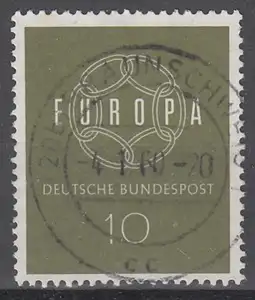 hc001.441 - Bund Mi.Nr. 320 o, Stempel Braunschweig