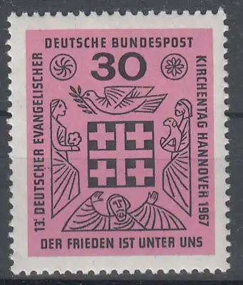 hc001.456 - Bund Mi.Nr. 536 **