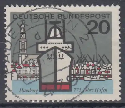 hc001.462 - Bund Mi.Nr. 417 o, Stempel Paderborn