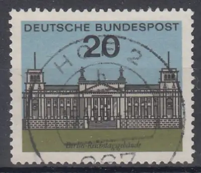 hc001.463 - Bund Mi.Nr. 421 o, Stempel Hof