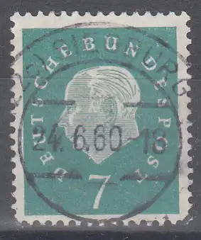 hc001.468 - Bund Mi.Nr. 302 o, Stempel Siegburg