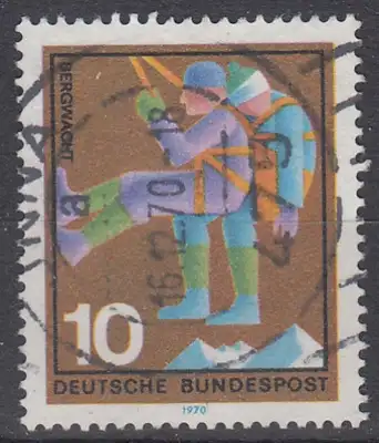 hc001.487 - Bund Mi.Nr. 630 o, Stempel Unna