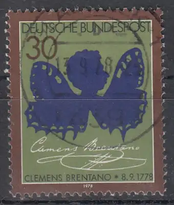 hc001.498 - Bund Mi.Nr. 978 o, Stempel Gladbeck