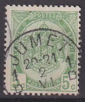 hc001.511 - Belgien Mi.Nr. 80 o, Stempel Jumet