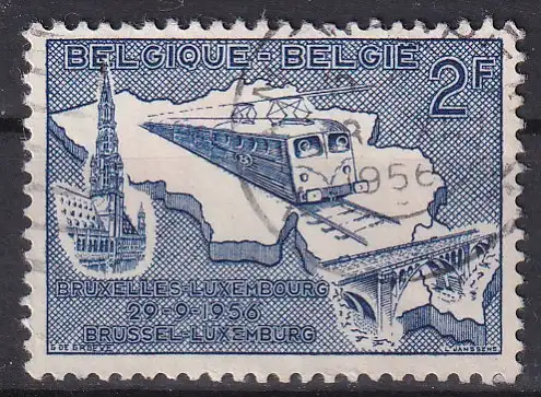 hc001.565 - Belgien Mi.Nr. 1045 o