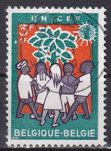 hc001.591 - Belgien Mi.Nr. 1216 o, Stempel Gent