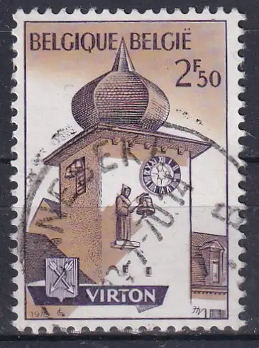 hc001.606 - Belgien Mi.Nr. 1593 o