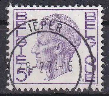 hc001.626 - Belgien Mi.Nr. 1699y o, Stempel Ieper