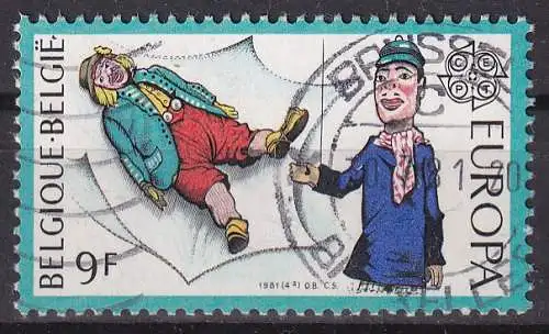 hc001.635 - Belgien Mi.Nr. 2058 o, Stempel Brüssel