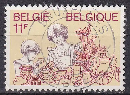 hc001.644 - Belgien Mi.Nr. 2139 o, Stempel Brüssel