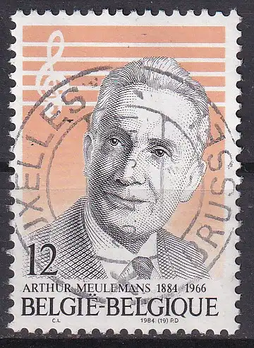 hc001.647 - Belgien Mi.Nr. 2206 o, Stempel Brüssel