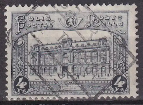 hc001.667 - Belgien Postpaketmarke Mi.Nr. 4 o