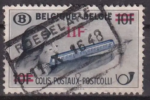 hc001.670 - Belgien Postpaketmarke Mi.Nr. 25 o