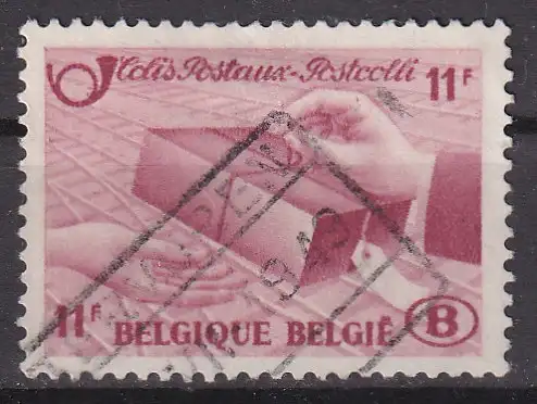 hc001.671 - Belgien Postpaketmarke Mi.Nr. 28 o