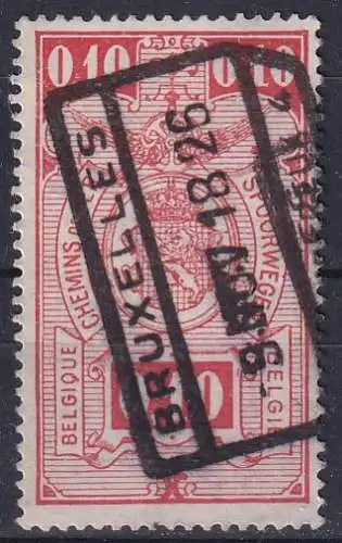 hc001.674 - Belgien Eisenbahnpaketmarke Mi.Nr. 137 o