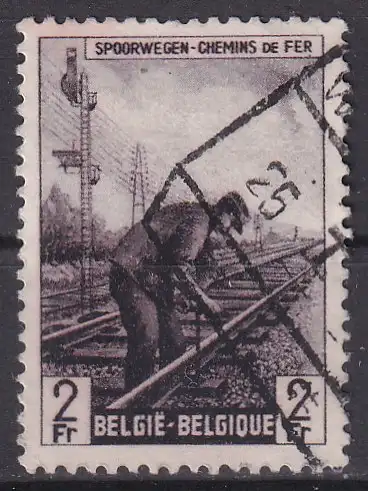 hc001.679 - Belgien Eisenbahnpaketmarke Mi.Nr. 263 o