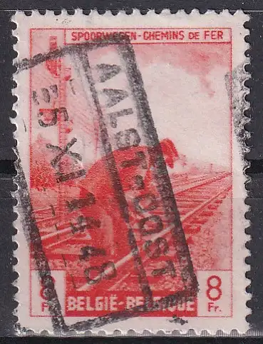 hc001.680 - Belgien Eisenbahnpaketmarke Mi.Nr. 269 o, Stempel Aalst
