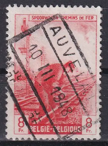 hc001.681 - Belgien Eisenbahnpaketmarke Mi.Nr. 269 o, Stempel Auvelais