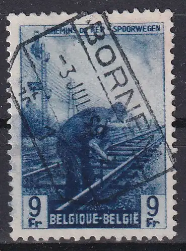 hc001.682 - Belgien Eisenbahnpaketmarke Mi.Nr. 270 o, Stempel Bornem