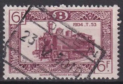 hc001.686 - Belgien Eisenbahnpaketmarke Mi.Nr. 284A o