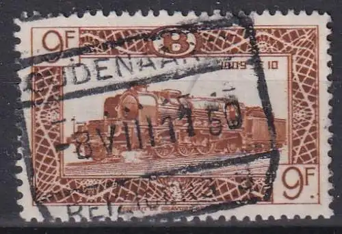 hc001.689 - Belgien Eisenbahnpaketmarke Mi.Nr. 287A o, Stempel Oudenaarde