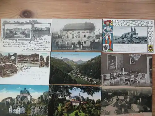 Sammlung Ansichtskarten Topographie Deutschland 161 Originale ca. 1900-40 sehr