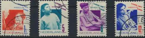 Niederlande 245-248 A gestempelt - Voor het Kind 1931