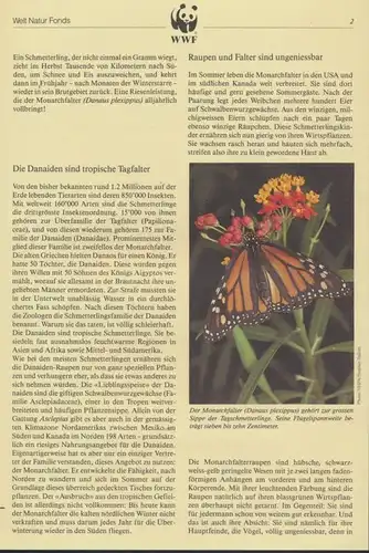 WWF Mexiko 2095-2098 Tiere Schmetterlinge Monarchfalter kpl. Kapitel bestehend