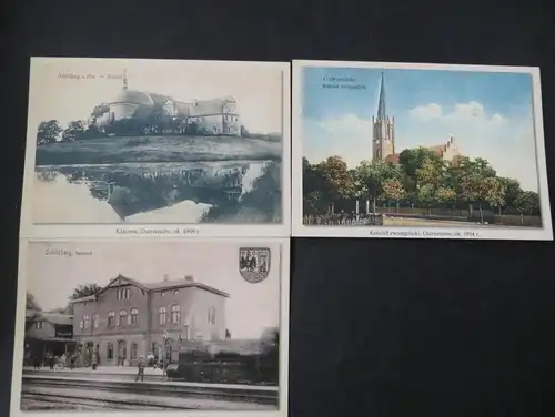 Ansichtskarte Leporello Schildberg Pozdrowienia z Ostrzeszowa Posen Polen mit