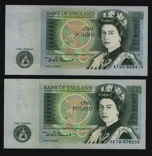 Lot Geldscheine Banknote British Armed Forces 2.-6. Generation meist I. UNC