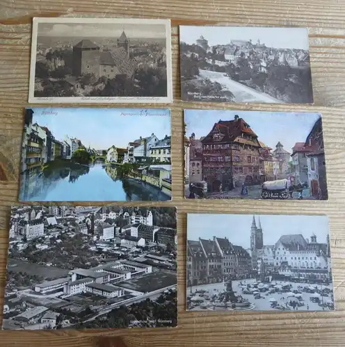 Ansichtskarten Sammlung Nürnberg gesamt 32 Stück meist 1900-1930 in guter Er -