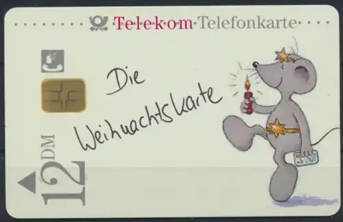 Telefonkarte Telekom Die Weihnachtskarte