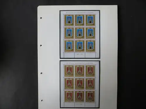 Jugoslawien Sammlung Kleinbogen 1969-1972 Luxsus postfrisch incl. den guten