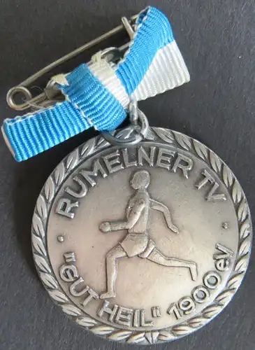 Medaille 1. Internationaler Niederrhein Volkslauf 1968 Rumeln Kaldenhausen