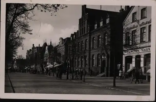 Ansichtskarte Neumünster Schleswig-Holstein nach Pltjenwerbe bei Bremen 1952